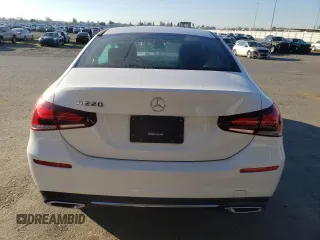 2021 Mercedes-Benz A 220 with VIN W1K3G4EB7MJ311280, listed as a Copart auction lot 42765535 with 26,877 mi miles and Salvage Title. Bid and sale history available at DreamBid. Image 6.