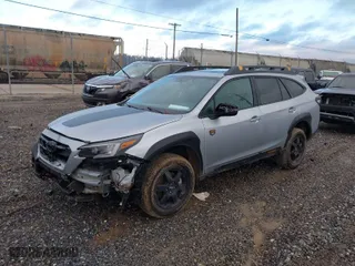 2024 Subaru Outback Wilderness with VIN 4S4BTGUD1R3204951, listed as a IAAI auction lot 41212559 with 5,782 mi miles. Bid and sale history available at carsss.com. Image 2.