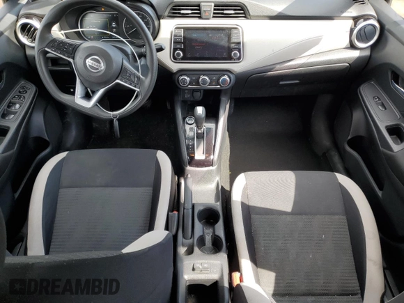 2021 Nissan Versa SV with VIN 3N1CN8EV2ML840343, listed as a Copart auction lot 53940945 with 76,144 mi miles and Salvage title. Bid and sale history available at DreamBid. Image 8.