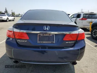 2015 Honda Accord Sport with VIN 1HGCR2F52FA105614, listed as a Copart auction lot 55480615 with 122,271 mi miles and Salvage Title. Bid and sale history available at DreamBid. Image 6.