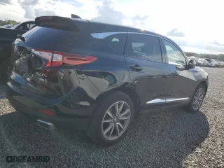 2022 Acura RDX w/Technology Package with VIN 5J8TC1H58NL006906, listed as a Copart auction lot 74547164 with 0 mi miles and Salvage Title. Bid and sale history available at carsss.com. Image 3.