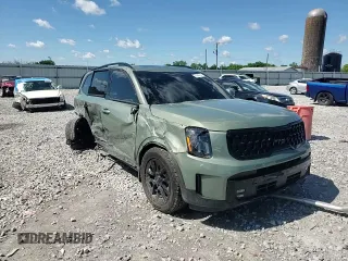 2024 Kia Telluride SX Prestige X-Pro with VIN 5XYP5DGC5RG502937, listed as a Copart auction lot 55226235 with Not provided miles and Salvage title. Bid and sale history available at DreamBid. Image 14.