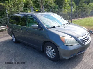 2008 Honda Odyssey EX-L z VIN 5FNRL38768B032529, wystawiony jako IAAI lot #42187180 z przebiegiem 209 332 mil mil oraz . Historia ofert i sprzedaży dostępna na DreamBid. Obrazek 1.