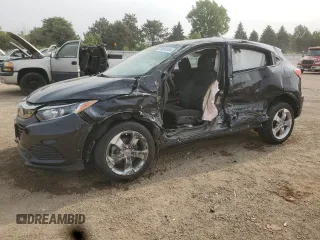 2022 Honda HR-V LX with VIN 3CZRU6H39NM731652, listed as a Copart auction lot 58923885 with 49,959 mi miles and Salvage title. Bid and sale history available at DreamBid. Image 1.