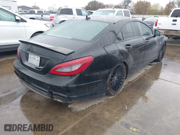 2014 Mercedes-Benz CLS 550 with VIN WDDLJ7DB7EA118973, listed as a IAAI auction lot 41081381 with 101,457 mi miles and . Bid and sale history available at DreamBid. Image 4.