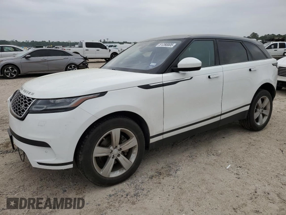 2020 Land Rover Range Rover Velar S z VIN SALYB2EX6LA259839, wystawiony jako Copart lot #51280005 z przebiegiem 78 560 mil mil oraz Szkoda całkowita • Salvage title. Historia ofert i sprzedaży dostępna na DreamBid. Obrazek 1.