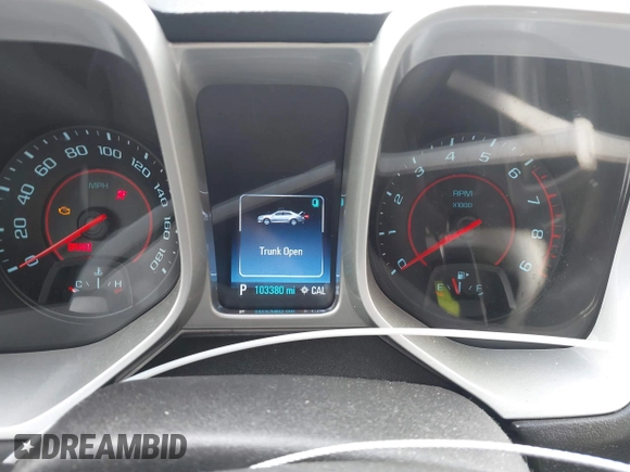 2015 Chevrolet Camaro SS with VIN 2G1FK1EJ4F9303916, listed as a IAAI auction lot 42123957 with 103,380 mi miles and . Bid and sale history available at DreamBid. Image 7.