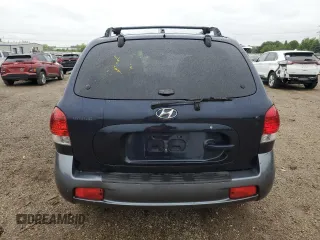 2005 Hyundai Santa Fe GLS with VIN KM8SC13D55U975111, listed as a Copart auction lot 57801515 with 126,220 mi miles and Salvage title. Bid and sale history available at DreamBid. Image 6.