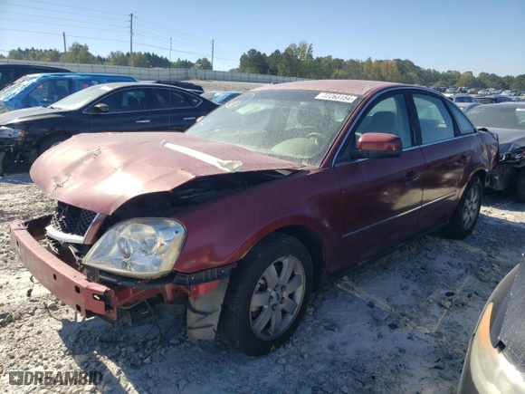 2005 Ford Five Hundred SEL with VIN 1FAFP24145G136169, listed as a Copart auction lot 72263154 with 142,119 mi miles and Salvage Title. Bid and sale history available at carsss.com. Image 1.