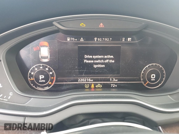 2018 Audi Q5 Premium z VIN WA1ANAFY7J2215464, wystawiony jako Copart lot #60310235 z przebiegiem 220 216 mil mil oraz Czysty tytuł • Clean title. Historia ofert i sprzedaży dostępna na DreamBid. Obrazek 9.
