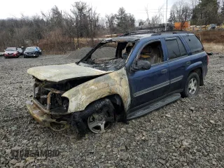 2002 Chevrolet TrailBlazer LTZ with VIN 1GNDT13S622229406, listed as a Copart auction lot 44148315 with Not Provided miles and Salvage Title. Bid and sale history available at DreamBid. Image 1.