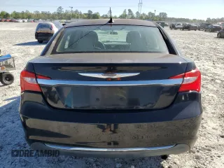 2014 Chrysler 200 LX with VIN 1C3CCBAB1EN197257, listed as a Copart auction lot 52205355 with 143,594 mi miles and Salvage Title. Bid and sale history available at carsss.com. Image 6.