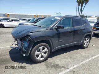 2018 Jeep Compass Altitude с VIN 3C4NJCBB8JT495393, выставлен на аукционе Copart как лот 57610285 с пробегом 67 614 миль миль и Списание • Salvage title. История ставок и продаж доступна на DreamBid. Изображение 1.