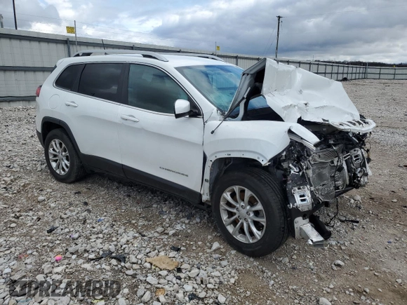 2019 Jeep Cherokee Latitude with VIN 1C4PJMCB4KD367480, listed as a Copart auction lot 49639655 with 54,508 mi miles and Salvage title. Bid and sale history available at DreamBid. Image 4.