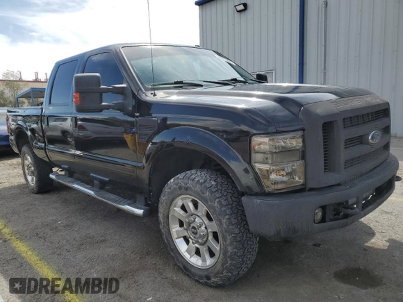 2008 Ford F-350 XL with VIN 1FTSW31R08EB49836, listed as a Copart auction lot 50915895 with 273,563 mi miles and Salvage Title. Bid and sale history available at DreamBid. Image 4.