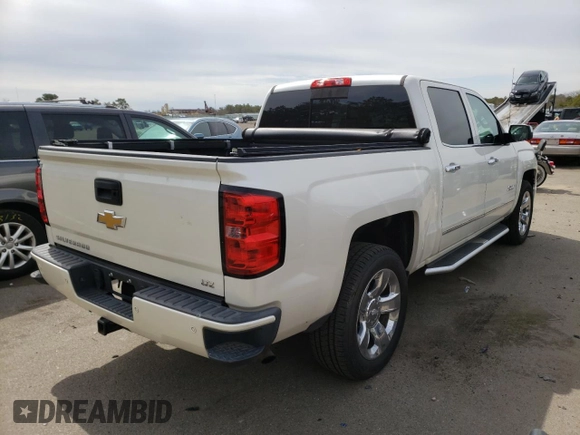 2015 Chevrolet Silverado 1500 LTZ with VIN 3GCUKSEC9FG367901, listed as a Copart auction lot 40817402 with 98,237 mi miles and Salvage Title. Bid and sale history available at carsss.com. Image 4.