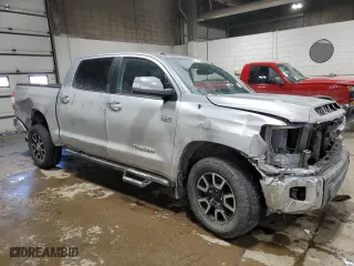 2019 Toyota Tundra 4WD SR5 with VIN 5TFHY5F1XKX777501, listed as a Copart auction lot 45888915 with 145,043 mi miles and Salvage Title. Bid and sale history available at carsss.com. Image 4.