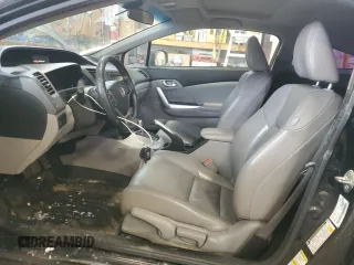 2012 Honda Civic Cpe EX-L with VIN 2HGFG3B99CH005721, listed as a Copart auction lot 44952745 with 154,835 mi miles and Salvage Title. Bid and sale history available at carsss.com. Image 7.