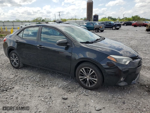 2016 Toyota Corolla L with VIN 2T1BURHE2GC539916, listed as a Copart auction lot 51588135 with 184,065 mi miles and Clean Title. Bid and sale history available at carsss.com. Image 4.