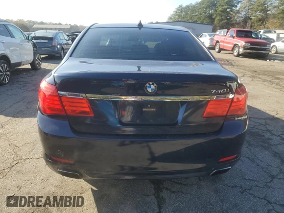 2011 BMW 7 Series 740i with VIN WBAKA4C51BC613053, listed as a Copart auction lot 81778304 with 92,634 mi miles and Salvage Title. Bid and sale history available at carsss.com. Image 6.