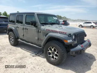 2022 Jeep Wrangler Unlimited Rubicon z VIN 1C4HJXFN6NW166278, wystawiony jako Copart lot #56745075 z przebiegiem 34 418 mil mil oraz Szkoda całkowita • Salvage title. Historia ofert i sprzedaży dostępna na DreamBid. Obrazek 4.