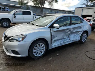 2017 Nissan Sentra S z VIN 3N1AB7AP9HY350640, wystawiony jako Copart lot #58824275 z przebiegiem 54 807 mil mil oraz Szkoda całkowita • Salvage title. Historia ofert i sprzedaży dostępna na DreamBid. Obrazek 1.