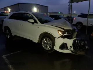 2024 Audi Q3 S line Premium with VIN WA1DECF35R1082556, listed as a Copart auction lot 41539675 with 0 mi miles and Salvage Title. Bid and sale history available at carsss.com. Image 4.