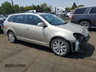 2013 Volkswagen Jetta SportWagen TDI w/Sunroof & Nav with VIN 3VWPL7AJ1DM687379, listed as a Copart auction lot 64687554 with 122,158 mi miles and Salvage Title. Bid and sale history available at carsss.com. Image 4.