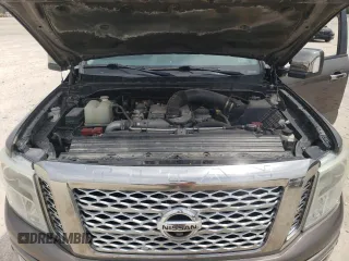 2016 Nissan Titan Platinum Reserve z VIN 1N6BA1F27GN507136, wystawiony jako Copart lot #53681615 z przebiegiem 155 101 mil mil oraz Czysty tytuł • Clean title. Historia ofert i sprzedaży dostępna na DreamBid. Obrazek 11.