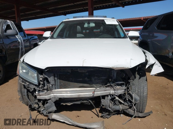 2013 Audi Q5 Premium Plus with VIN WA1LFAFP5DA058668, listed as a IAAI auction lot 41725352 with 133,183 mi miles and . Bid and sale history available at DreamBid. Image 13.