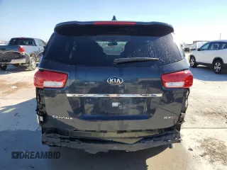 2016 Kia Sedona SX-L with VIN KNDME5C13G6176231, listed as a Copart auction lot 73390174 with Not Provided miles and Salvage Title. Bid and sale history available at carsss.com. Image 6.