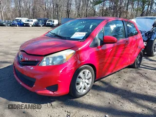2012 Toyota Yaris L with VIN JTDJTUD33CD505499, listed as a IAAI auction lot 41730414 with 243,672 mi miles. Bid and sale history available at carsss.com. Image 2.