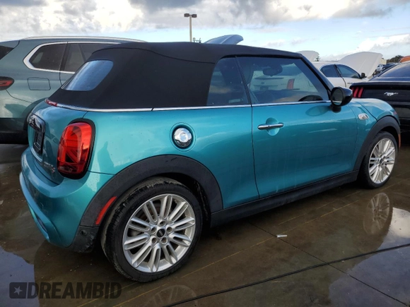 2021 MINI Convertible Cooper S z VIN WMWWJ5C08M3M08392, wystawiony jako Copart lot #76756444 z przebiegiem 8 634 mil mil oraz Nie do naprawy • Non repairable. Historia ofert i sprzedaży dostępna na DreamBid. Obrazek 3.