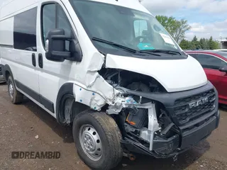 2023 Ram ProMaster Cargo with VIN 3C6LRVBG0PE567554, listed as a IAAI auction lot 42203133 with 13,727 mi miles and . Bid and sale history available at DreamBid. Image 6.