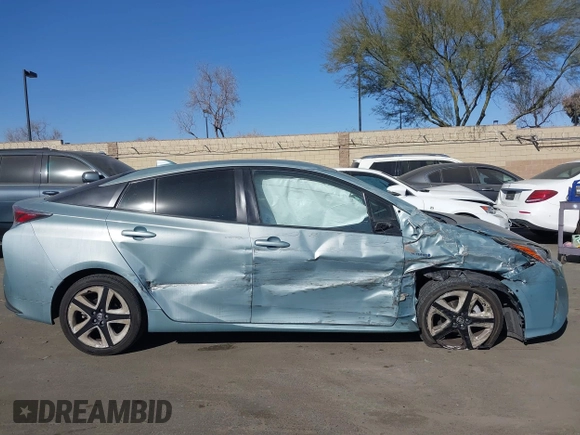 2016 Toyota Prius Four with VIN JTDKARFU8G3510996, listed as a IAAI auction lot 41406304 with 118,526 mi miles and . Bid and sale history available at DreamBid. Image 6.