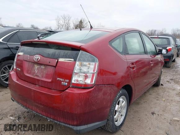 2005 Toyota Prius with VIN JTDKB20U550124631, listed as a IAAI auction lot 41897478 with 1 mi miles. Bid and sale history available at carsss.com. Image 4.