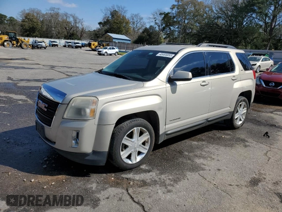 2012 GMC Terrain SLT-1 with VIN 2GKFLUE57C6221897, listed as a Copart auction lot 48465855 with 203,741 mi miles and Salvage title. Bid and sale history available at DreamBid. Image 1.