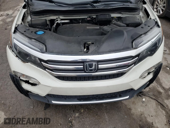2017 Honda Pilot Touring with VIN 5FNYF6H96HB050311, listed as a Copart auction lot 80717244 with 88,696 mi miles and Salvage Title. Bid and sale history available at carsss.com. Image 13.