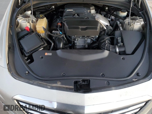 2015 Cadillac CTS Luxury RWD with VIN 1G6AR5SX6F0105204, listed as a Copart auction lot 42101575 with 45,692 mi miles and Clean Title. Bid and sale history available at DreamBid. Image 11.