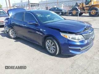2016 Kia Optima EX with VIN 5XXGU4L31GG013512, listed as a IAAI auction lot 42526135 with 120,356 mi miles and . Bid and sale history available at DreamBid. Image 1.