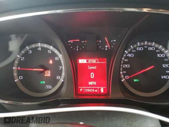2013 GMC Terrain SLE z VIN 2GKALMEK4D6300221, wystawiony jako Copart lot #55784815 z przebiegiem 129 424 mil mil oraz Szkoda całkowita • Salvage title. Historia ofert i sprzedaży dostępna na DreamBid. Obrazek 9.