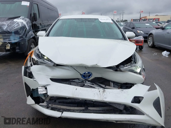 2016 Toyota Prius Two with VIN JTDKBRFU9G3526671, listed as a IAAI auction lot 41507074 with 72,484 mi miles. Bid and sale history available at carsss.com. Image 12.