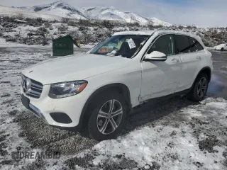 2019 Mercedes-Benz GLC with VIN WDC0G4KB3KV134101, listed as a Copart auction lot 51017475 with 60,794 mi miles and Salvage Title. Bid and sale history available at carsss.com. Image 1.