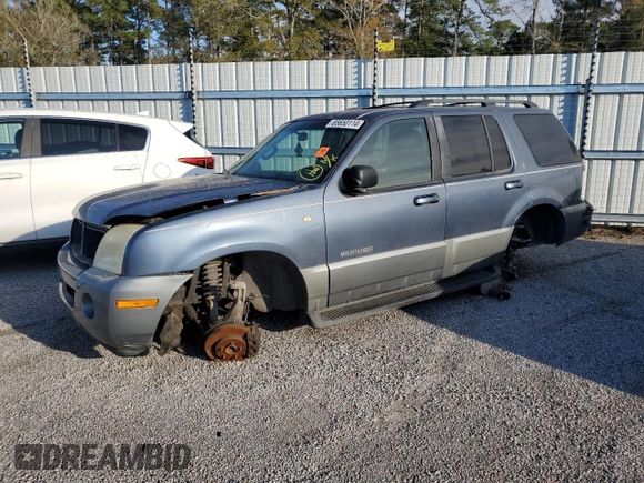 2002 Mercury Mountaineer Convenience с VIN 4M2ZU66W62UJ31482, выставлен на аукционе Copart как лот 85650114 с пробегом Не указан миль и Списание • Salvage title. История ставок и продаж доступна на DreamBid. Изображение 1.