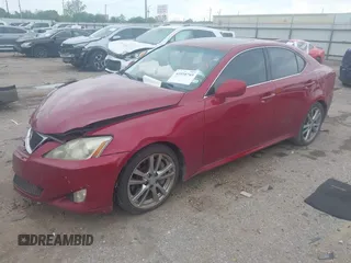 2006 Lexus IS 350 with VIN JTHBE262265010490, listed as a IAAI auction lot 41910749 with 179,472 mi miles and . Bid and sale history available at DreamBid. Image 18.