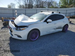 2018 Mazda 3 Touring with VIN 3MZBN1L32JM192779, listed as a Copart auction lot 49583785 with Not Provided miles and Salvage Title. Bid and sale history available at carsss.com. Image 1.