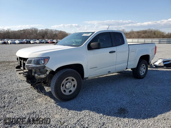 2019 Chevrolet Colorado 2WD Work Truck with VIN 1GCHSBEA0K1125569, listed as a Copart auction lot 49703845 with 89,663 mi miles and Salvage Title. Bid and sale history available at DreamBid. Image 1.