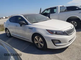 2014 Kia Optima Hybrid EX with VIN KNAGN4AD5E5066639, listed as a Copart auction lot 74722304 with 0 mi miles and Salvage Title. Bid and sale history available at carsss.com. Image 4.