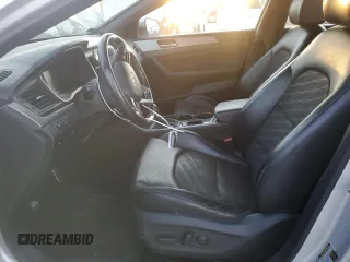 2018 Hyundai Sonata SEL with VIN 5NPE34AFXJH704704, listed as a Copart auction lot 48059695 with 79,754 mi miles and Salvage Title. Bid and sale history available at DreamBid. Image 7.