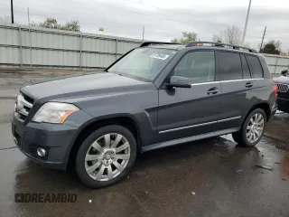 2012 Mercedes-Benz GLK with VIN WDCGG8HB8CF833975, listed as a Copart auction lot 51799405 with 123,795 mi miles and Salvage Title. Bid and sale history available at carsss.com. Image 1.